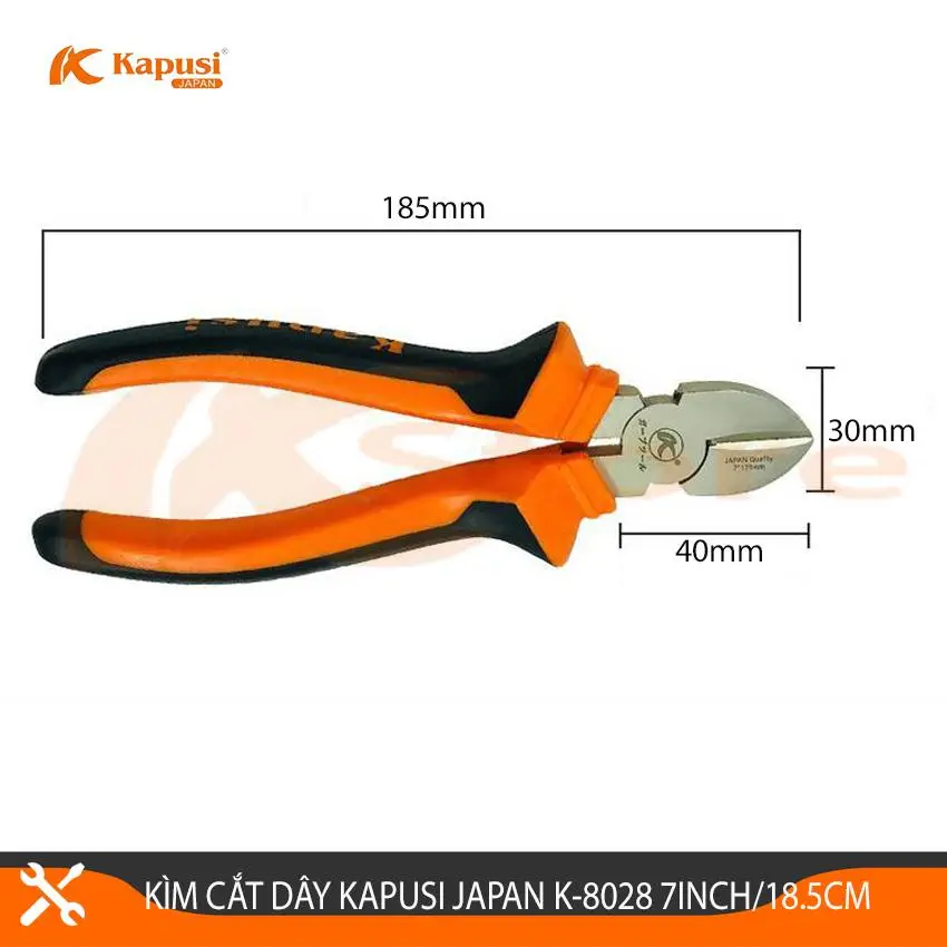 Kìm cắt 7C Kapusi 7"