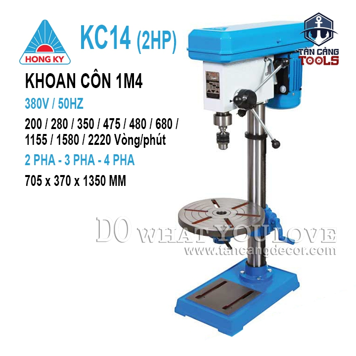 MÁY KHOAN BÀN KC 14 - HỒNG KÝ