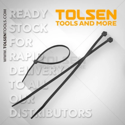 Dây rút đen 3.6x140mm Tolsen - 50117