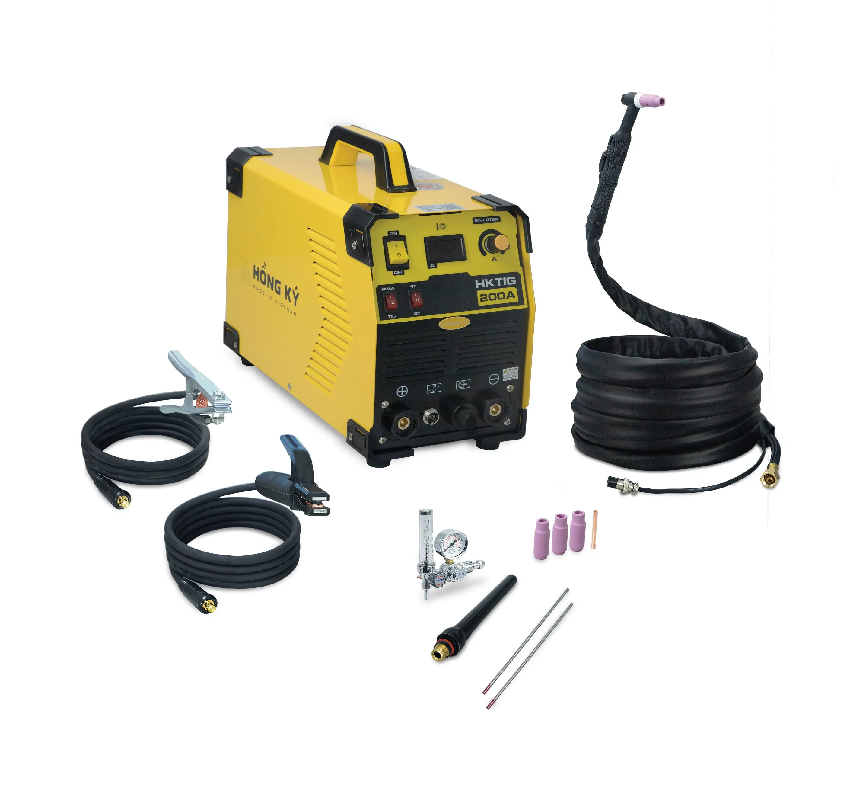 Máy hàn điện tử HK TIG 200A Hồng Ký