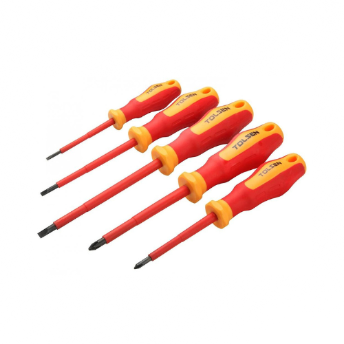 Bộ 5 cây tua vít các điện Tolsen 38012